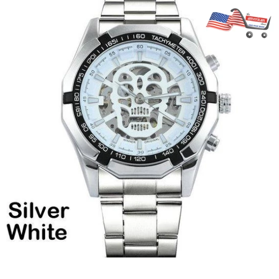 Onlineamericanstore Skeleton Steampunk Auto Mechanical Mens Watch - Best Fathers Day Gift, Husband Gift, Boyfriend Gift, Anniversary Gift, Free Shipping Halloween Jewelry 11 Onlineamericanstore Skeleton Steampunk Auto Mechanical Mens Watch - Best Fathers Day Gift, Husband Gift, Boyfriend Gift, Anniversary Gift, Free Shipping Halloween Jewelry