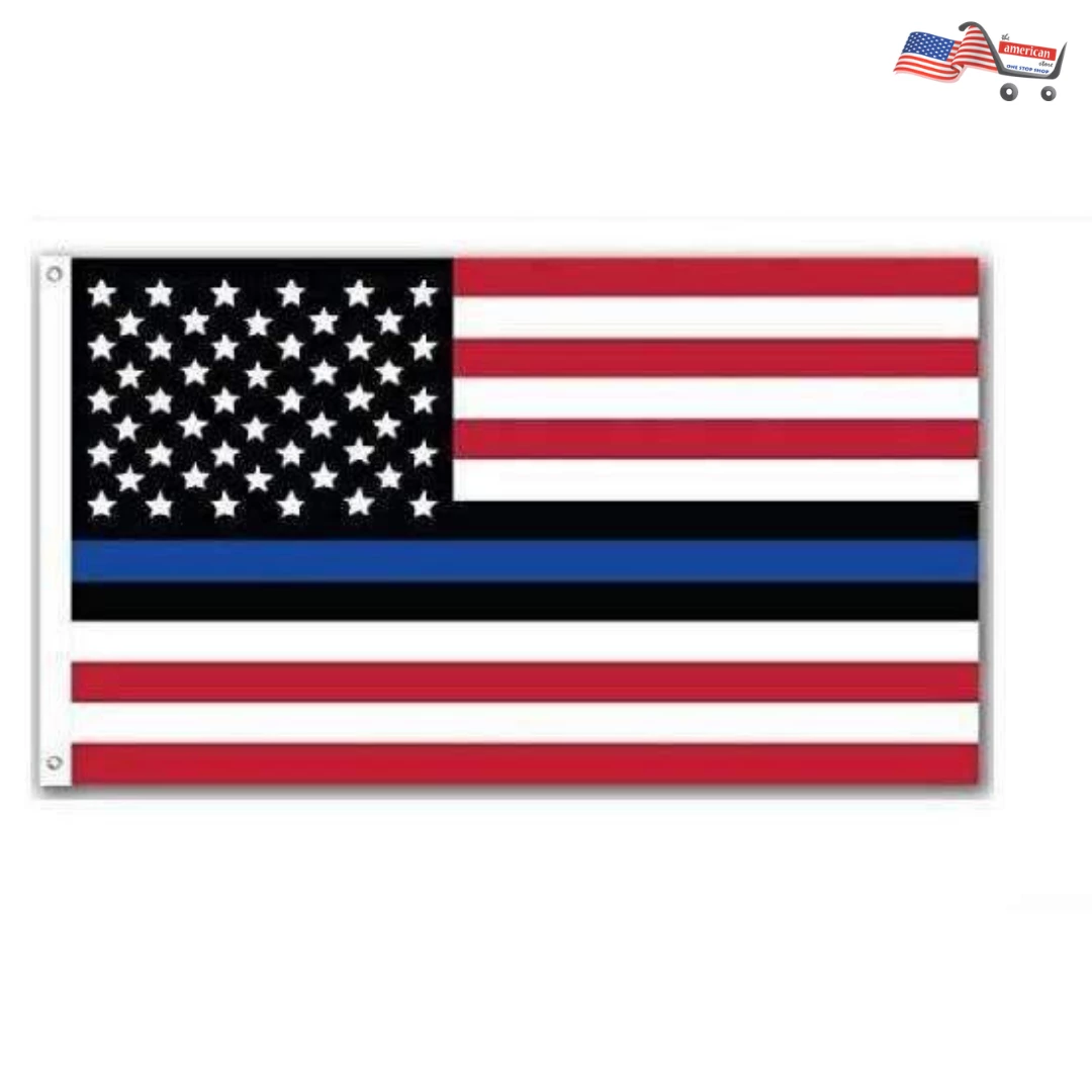 Onlineamericanstore American Flag 2017 New Arrival High Quality Red And White Stripe Flag | Thin Blue Line American Police Flag Lives 3x5 Foot Metal Grommets 5 Onlineamericanstore American Flag 2017 New Arrival High Quality Red And White Stripe Flag | Thin Blue Line American Police Flag Lives 3x5 Foot Metal Grommets