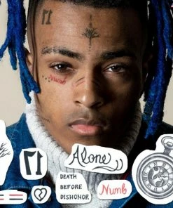 The American Store Halloween Temporary Tekashi69 Tattoos Face Temporary Tatoos Set - Inspired By XXXTentacion 9 The American Store Halloween Temporary Tekashi69 Tattoos Face Temporary Tatoos Set - Inspired By XXXTentacion