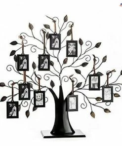 The American Store Wall Decor & Art Klikel Family Tree Photo Frame - Display With 10 Hanging Picture