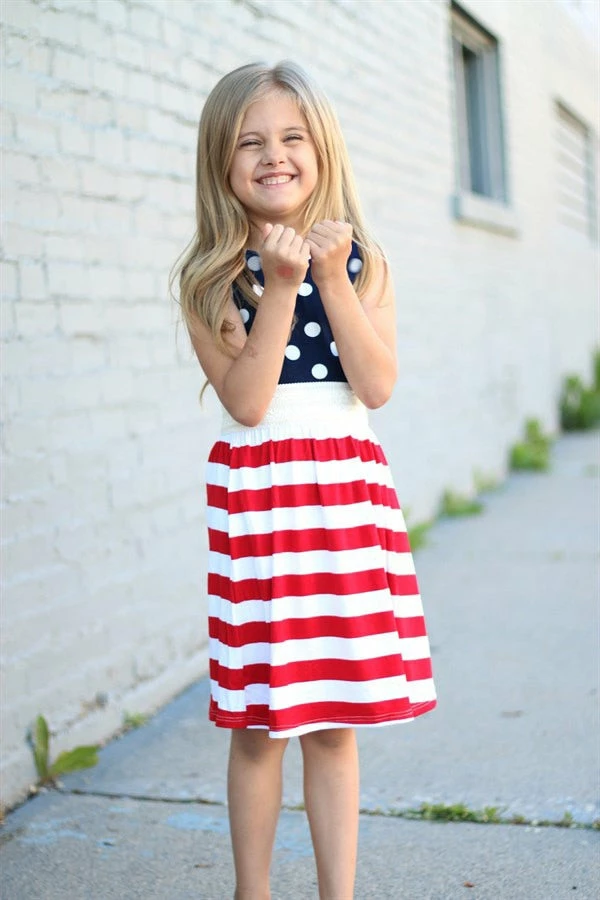Swagem Baby Store Kids Clothing 4th Of July Kids Dress For Girls American Patriotic Day Cotton Dress Red White Blue Striped Girls Dress July 4th Costume D0816 9 Swagem Baby Store Kids Clothing 4th Of July Kids Dress For Girls American Patriotic Day Cotton Dress Red White Blue Striped Girls Dress July 4th Costume D0816