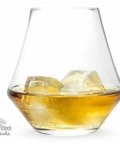 Casual Glasses 5 O'Clock Rocks 11 Oz Snifter, Perfect For Any Occasion (Set Of 2). Unique Glasses That Make A Great Gift Set Or Addition To Your Bareware.