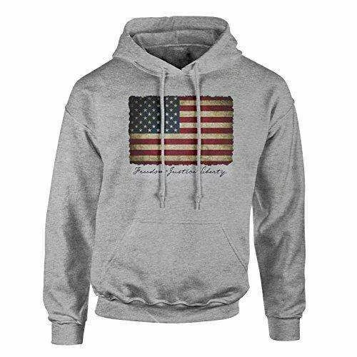 5 Star Limited Edition Vintage American Flag Hoodie Pullover Fleece For Men - Sweatshirt, Gift, Cotton Poly Blend, Ultra Soft 5 5 Star Limited Edition Vintage American Flag Hoodie Pullover Fleece For Men - Sweatshirt, Gift, Cotton Poly Blend, Ultra Soft