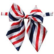 Onlineamericanstore Pets 50PC/Lot Pet Dog Bow Ties Adjustable Stripes Dog Neckties Dog Ties For 4th July Pet Supplies
