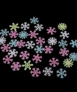 Online American Store 50PCS/set Christmas Decorations For Home Luminous Wall Sticker Snowflake Glow In The Dark Decal For Kids Baby Rooms