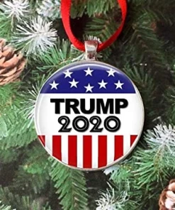The American Store Donald Trump President Christmas Ornament For Christmas Tree Decorations (President Trump)