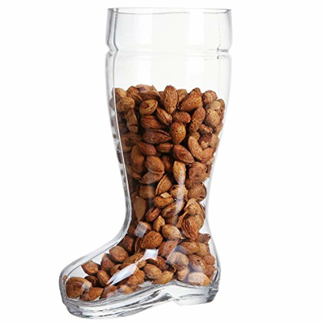 2 Liter Beer Boot Glass Set - Oktoberfest Beer Boots - Set Of 2 - MyGift 6 2 Liter Beer Boot Glass Set - Oktoberfest Beer Boots - Set Of 2 - MyGift