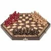 Husaria Wooden Three Person Player Chess, 11 Inches