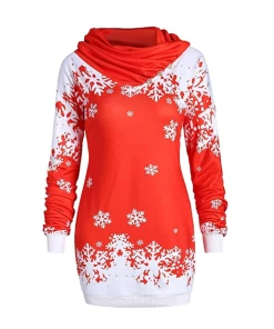 TONSEE Store Christmas Women Clothing 2018 Christmas Sweatshirt Women New Fashions Santa Claus Snowflake Skew Neck Autumn Causal Long Pullover Sweatshirts Clothes 13 TONSEE Store Christmas Women Clothing 2018 Christmas Sweatshirt Women New Fashions Santa Claus Snowflake Skew Neck Autumn Causal Long Pullover Sweatshirts Clothes
