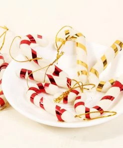 Ali-Family01 Store Christmas Ornaments 6 Pcs/lot Christmas Candy Cane Ornaments Festival Party Xmas Tree Hanging Decoration Christmas Decoration Supplies 12 Ali-Family01 Store Christmas Ornaments 6 Pcs/lot Christmas Candy Cane Ornaments Festival Party Xmas Tree Hanging Decoration Christmas Decoration Supplies