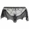 Surprising World Store 60*20inch 1 Pcs Halloween Decoration Lovely Lace Spiderweb Fireplace Mantle Scarf Cover Curtains Shades Festive Party Supplies Halloween Decorations