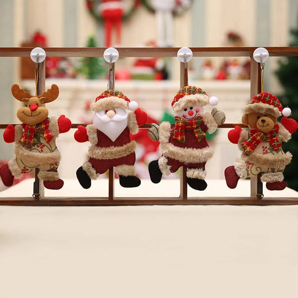 Online American Store 2021 Christmas Decorations,4 Pack Xmas Tree Decorations Christmas Ornaments Gift Santa Claus Snowman Tree Toy Doll Hang Decor Merry Christmas Decorative Pendants Party Decor Gifts Home Bedroom (4pc) 4 Online American Store 2021 Christmas Decorations,4 Pack Xmas Tree Decorations Christmas Ornaments Gift Santa Claus Snowman Tree Toy Doll Hang Decor Merry Christmas Decorative Pendants Party Decor Gifts Home Bedroom (4pc)