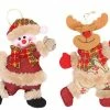 Online American Store 2021 Christmas Decorations,4 Pack Xmas Tree Decorations Christmas Ornaments Gift Santa Claus Snowman Tree Toy Doll Hang Decor Merry Christmas Decorative Pendants Party Decor Gifts Home Bedroom (4pc)