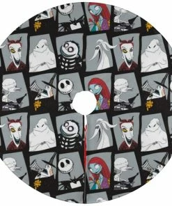 Arkansewn Halloween Decorations Halloween Tree Skirt - 47