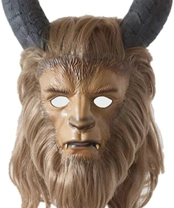 The American Store Movie Beauty And The Beast Mask Cosplay Prince Beast Mask Halloween Carnival Party Decoration Latex Lion Horror Mask With Wig Halloween Mask