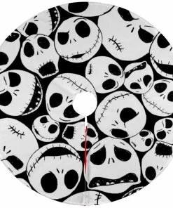Arkansewn Halloween Decorations Halloween Tree Skirt - 47