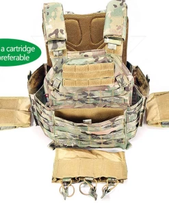 The American Store MEGE Tactical Vest Military Airsoft Camouflage Uniform, Combat Vest Amy Clothing US Navy Seal Colete Tatico Python Chaleco