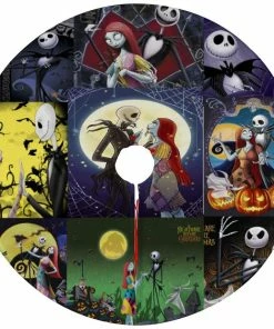 Arkansewn Halloween Decorations Halloween Tree Skirt - 47