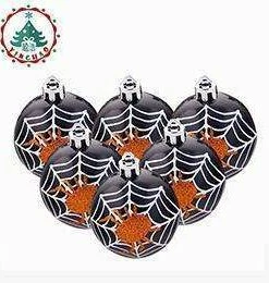 InHoo Decro Store 6pcs Halloween Accessories Party Spider Haunted House Hanging Red Eye Lob Ball Party Supplies Halloween Decor Christmas Balls 12 InHoo Decro Store 6pcs Halloween Accessories Party Spider Haunted House Hanging Red Eye Lob Ball Party Supplies Halloween Decor Christmas Balls