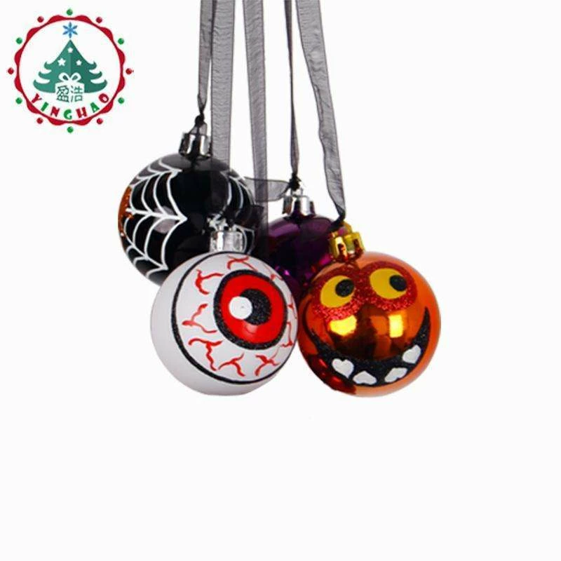 InHoo Decro Store 6pcs Halloween Accessories Party Spider Haunted House Hanging Red Eye Lob Ball Party Supplies Halloween Decor Christmas Balls 6 InHoo Decro Store 6pcs Halloween Accessories Party Spider Haunted House Hanging Red Eye Lob Ball Party Supplies Halloween Decor Christmas Balls