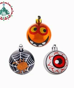 InHoo Decro Store 6pcs Halloween Accessories Party Spider Haunted House Hanging Red Eye Lob Ball Party Supplies Halloween Decor Christmas Balls 14 InHoo Decro Store 6pcs Halloween Accessories Party Spider Haunted House Hanging Red Eye Lob Ball Party Supplies Halloween Decor Christmas Balls