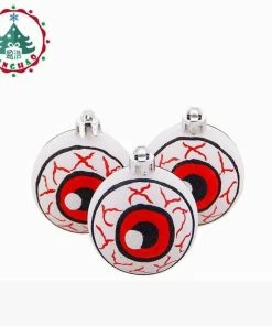 InHoo Decro Store 6pcs Halloween Accessories Party Spider Haunted House Hanging Red Eye Lob Ball Party Supplies Halloween Decor Christmas Balls 17 InHoo Decro Store 6pcs Halloween Accessories Party Spider Haunted House Hanging Red Eye Lob Ball Party Supplies Halloween Decor Christmas Balls
