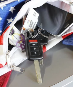 The American Store Patriotic USA Fanny Pack With American Flag Cape, Suspenders & Drink Holder