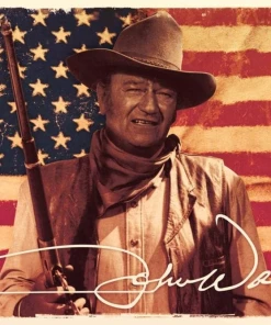HiFlag Factory Outlet Store John Wayne Flag Poster 36 X 24in American Flag