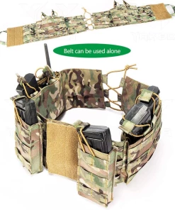 The American Store MEGE Tactical Vest Military Airsoft Camouflage Uniform, Combat Vest Amy Clothing US Navy Seal Colete Tatico Python Chaleco