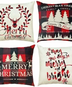 PATIMATE Store PATIMATE Red Santa Noel Pillowcase Christmas 2018 Merry Christmas Ornaments Christmas Decor For Home Happy New Year 2019 Navidad Christmas Home Decor
