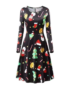 Shop4530021 Store Christmas Women Clothing 2018 Autumn Women Christmas Dress XL Plus Size New Year Festival Large Size Long Sleeve Tree Casual Vintage Winter Dress Ladies 18 Shop4530021 Store Christmas Women Clothing 2018 Autumn Women Christmas Dress XL Plus Size New Year Festival Large Size Long Sleeve Tree Casual Vintage Winter Dress Ladies
