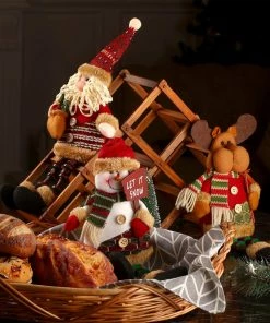 Wenyida Store Santa Claus Snowman Reindeer Christmas Ornaments Home Door Decoration New Year Christmas Decorations Ornaments For Home Christma