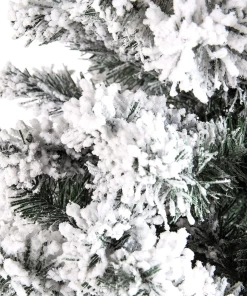 GLOBO MEJOR Store Mini Christmas Tree Artificial Flocking Snow Christmas Tree LED Multicolor Lights Holiday Decoration Arbol De Navidad 18 GLOBO MEJOR Store Mini Christmas Tree Artificial Flocking Snow Christmas Tree LED Multicolor Lights Holiday Decoration Arbol De Navidad