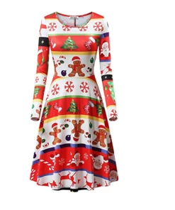 Shop4530021 Store Christmas Women Clothing 2018 Autumn Women Christmas Dress XL Plus Size New Year Festival Large Size Long Sleeve Tree Casual Vintage Winter Dress Ladies 20 Shop4530021 Store Christmas Women Clothing 2018 Autumn Women Christmas Dress XL Plus Size New Year Festival Large Size Long Sleeve Tree Casual Vintage Winter Dress Ladies