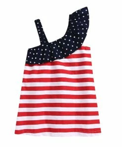 Sophia Store Kids Clothing ARLONEET Summer Baby Dress Baby 4th Of July Star Dress Clothes Sundress Casual Dresses Kids 1 To 5 Years Drop Shipping 30S53