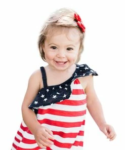 Sophia Store Kids Clothing ARLONEET Summer Baby Dress Baby 4th Of July Star Dress Clothes Sundress Casual Dresses Kids 1 To 5 Years Drop Shipping 30S53