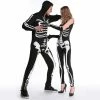 The American Store Couple Halloween Costume Adult Vampire Queen Cosplay Halloween Girl Men Costume Couple Lover Skull Dress Jumpsuits Vampire Nanja Girl Boy Clothes Sets