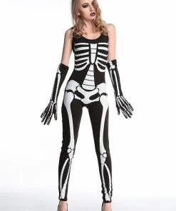 The American Store Couple Halloween Costume Adult Vampire Queen Cosplay Halloween Girl Men Costume Couple Lover Skull Dress Jumpsuits Vampire Nanja Girl Boy Clothes Sets