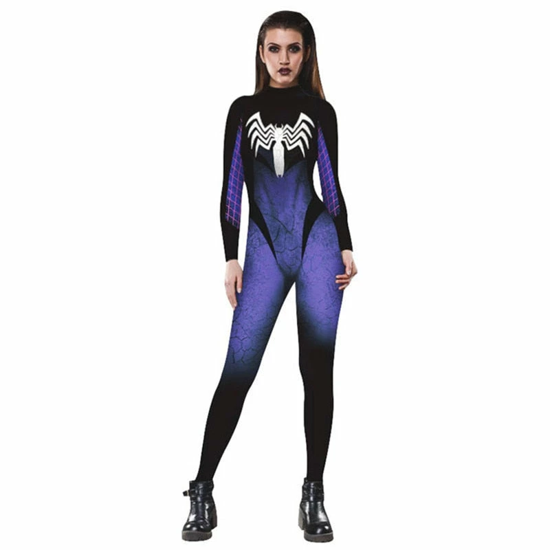 Ainiel Costume Store Superheroes Women Costumes Ainiel Homecoming Spiderman Cosplay Costume Venom Bodysuit Iron Spider Man Jumpsuit Avengers: Infinity War Halloween For Woman 9 Ainiel Costume Store Superheroes Women Costumes Ainiel Homecoming Spiderman Cosplay Costume Venom Bodysuit Iron Spider Man Jumpsuit Avengers: Infinity War Halloween For Woman