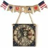 Onlineamericanstore American 4th Of July Independence Day Wooden Plaque Sign God Bless America