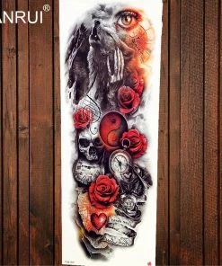 The American Store Army Warrior Soldier Black Temporary Tattoo Stickers For Men Full Body Art Arm Sleeve Tattoo 48*17CM Large Waterproof Tatoo Girl Halloween Temporary Tekashi69 Tattoos 50 The American Store Army Warrior Soldier Black Temporary Tattoo Stickers For Men Full Body Art Arm Sleeve Tattoo 48*17CM Large Waterproof Tatoo Girl Halloween Temporary Tekashi69 Tattoos