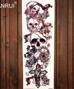 The American Store Army Warrior Soldier Black Temporary Tattoo Stickers For Men Full Body Art Arm Sleeve Tattoo 48*17CM Large Waterproof Tatoo Girl Halloween Temporary Tekashi69 Tattoos 42 The American Store Army Warrior Soldier Black Temporary Tattoo Stickers For Men Full Body Art Arm Sleeve Tattoo 48*17CM Large Waterproof Tatoo Girl Halloween Temporary Tekashi69 Tattoos