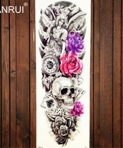 The American Store Army Warrior Soldier Black Temporary Tattoo Stickers For Men Full Body Art Arm Sleeve Tattoo 48*17CM Large Waterproof Tatoo Girl Halloween Temporary Tekashi69 Tattoos 55 The American Store Army Warrior Soldier Black Temporary Tattoo Stickers For Men Full Body Art Arm Sleeve Tattoo 48*17CM Large Waterproof Tatoo Girl Halloween Temporary Tekashi69 Tattoos