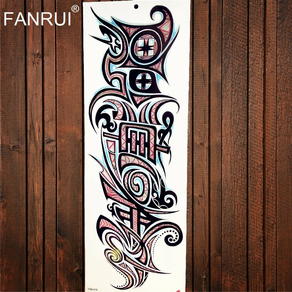 The American Store Army Warrior Soldier Black Temporary Tattoo Stickers For Men Full Body Art Arm Sleeve Tattoo 48*17CM Large Waterproof Tatoo Girl Halloween Temporary Tekashi69 Tattoos 8 The American Store Army Warrior Soldier Black Temporary Tattoo Stickers For Men Full Body Art Arm Sleeve Tattoo 48*17CM Large Waterproof Tatoo Girl Halloween Temporary Tekashi69 Tattoos