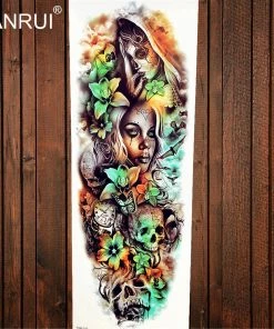 The American Store Army Warrior Soldier Black Temporary Tattoo Stickers For Men Full Body Art Arm Sleeve Tattoo 48*17CM Large Waterproof Tatoo Girl Halloween Temporary Tekashi69 Tattoos 51 The American Store Army Warrior Soldier Black Temporary Tattoo Stickers For Men Full Body Art Arm Sleeve Tattoo 48*17CM Large Waterproof Tatoo Girl Halloween Temporary Tekashi69 Tattoos