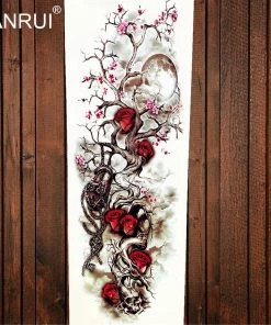 The American Store Army Warrior Soldier Black Temporary Tattoo Stickers For Men Full Body Art Arm Sleeve Tattoo 48*17CM Large Waterproof Tatoo Girl Halloween Temporary Tekashi69 Tattoos 48 The American Store Army Warrior Soldier Black Temporary Tattoo Stickers For Men Full Body Art Arm Sleeve Tattoo 48*17CM Large Waterproof Tatoo Girl Halloween Temporary Tekashi69 Tattoos