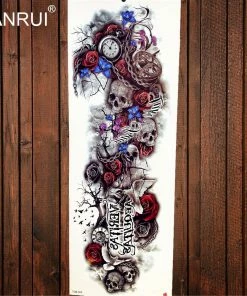 The American Store Army Warrior Soldier Black Temporary Tattoo Stickers For Men Full Body Art Arm Sleeve Tattoo 48*17CM Large Waterproof Tatoo Girl Halloween Temporary Tekashi69 Tattoos 47 The American Store Army Warrior Soldier Black Temporary Tattoo Stickers For Men Full Body Art Arm Sleeve Tattoo 48*17CM Large Waterproof Tatoo Girl Halloween Temporary Tekashi69 Tattoos