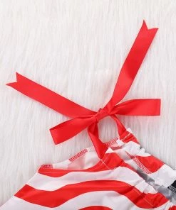 Onlineamericanstore Kids Clothing Baby Girls Dresses Fashion Infant Kids 4th Of July Star Strap Dress Clothes Sundress Casual Dresses Summer Baby Girls Clothing