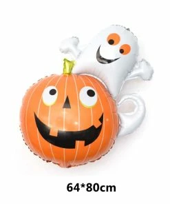 The American Store Bat Cartoon Children Spider Aluminum Foil Pumpkin Head 2018 New 1PC Home Decorations Kids Balloon Festival Supplies Halloween
