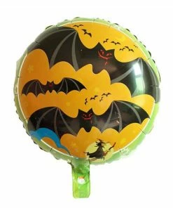 The American Store Bat Cartoon Children Spider Aluminum Foil Pumpkin Head 2018 New 1PC Home Decorations Kids Balloon Festival Supplies Halloween